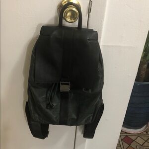Stylish Black Leather Backpack
New without tag
15x11
